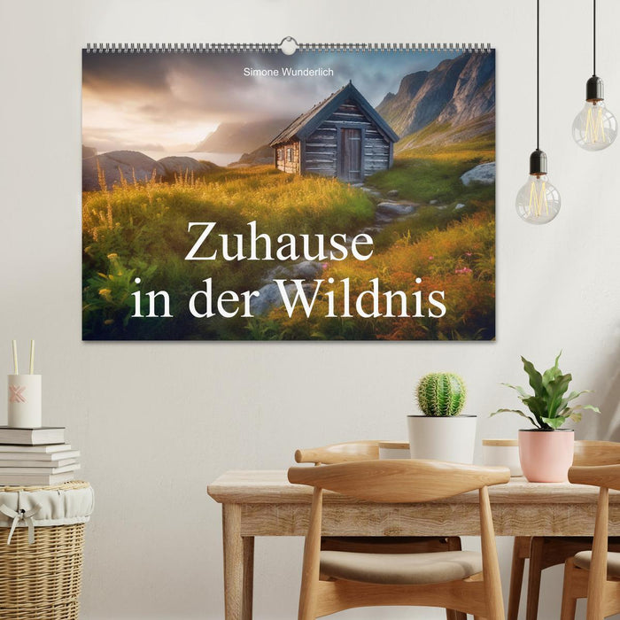 Zuhause in der Wildnis (CALVENDO Wandkalender 2026)