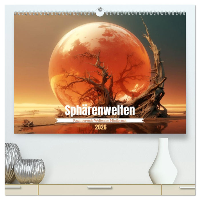 Sphärenwelten (CALVENDO Premium Wandkalender 2026)
