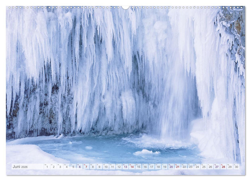 Surreale Landschaften Islands (CALVENDO Premium Wandkalender 2026)