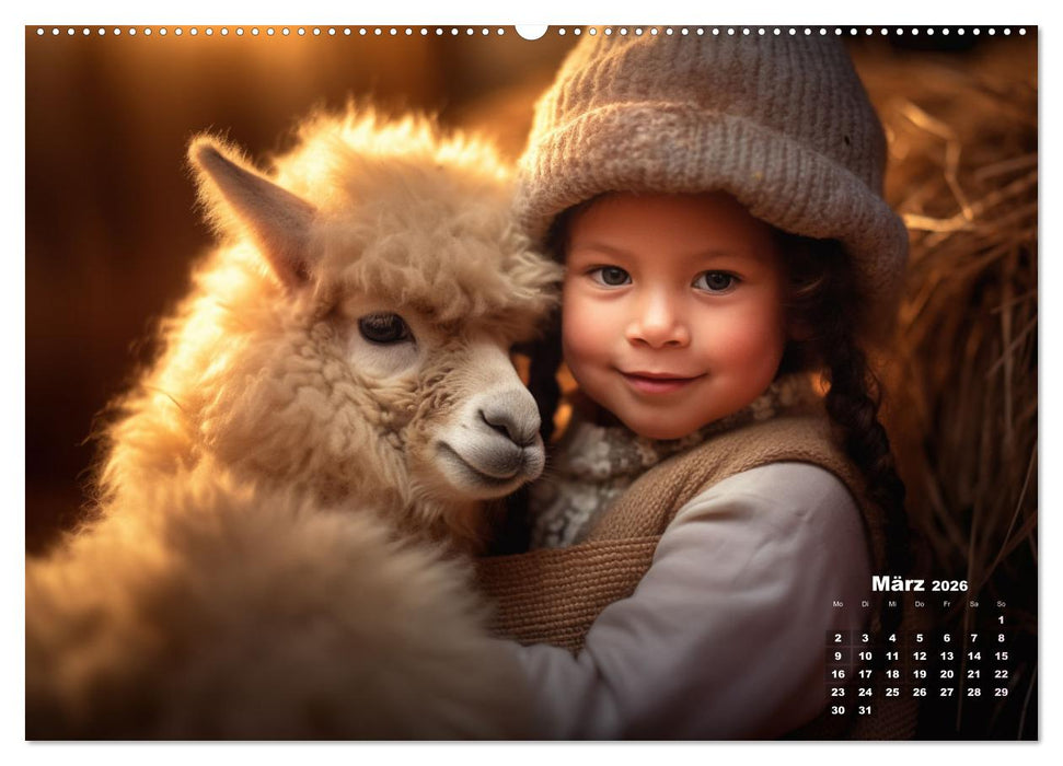 Kleine Herzen, Große Liebe: Ein Jahr voller Freude und Entzücken (CALVENDO Wandkalender 2026)