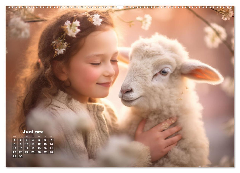 Kleine Herzen, Große Liebe: Ein Jahr voller Freude und Entzücken (CALVENDO Wandkalender 2026)