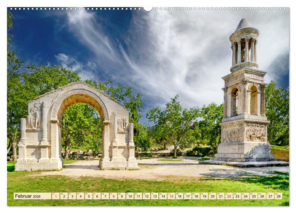 Provence. Licht und Lebensfreude (CALVENDO Wandkalender 2026)