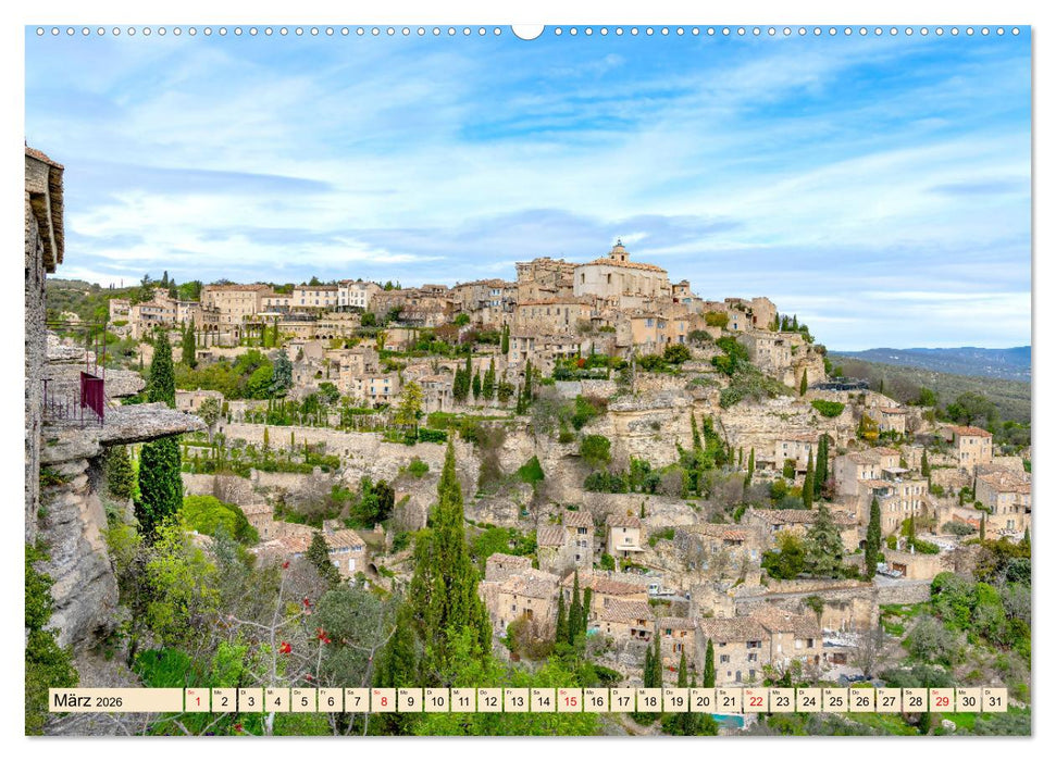 Provence. Licht und Lebensfreude (CALVENDO Wandkalender 2026)