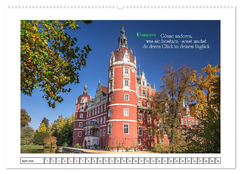 Interessante und schöne Zitate (CALVENDO Wandkalender 2026)