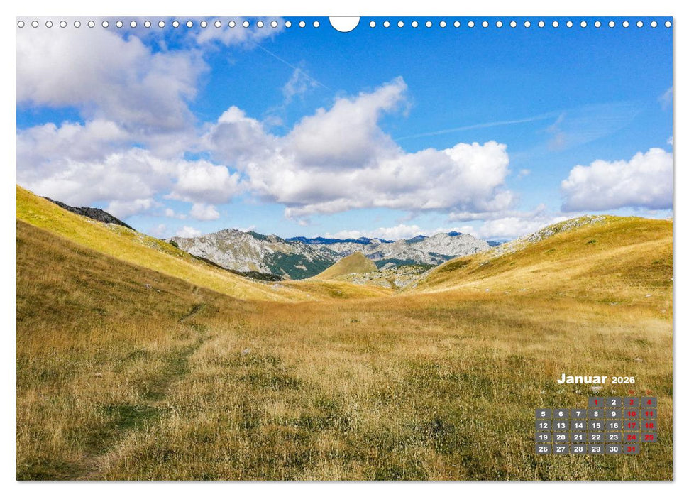 Sutjeska-Nationalpark (CALVENDO Wandkalender 2026)