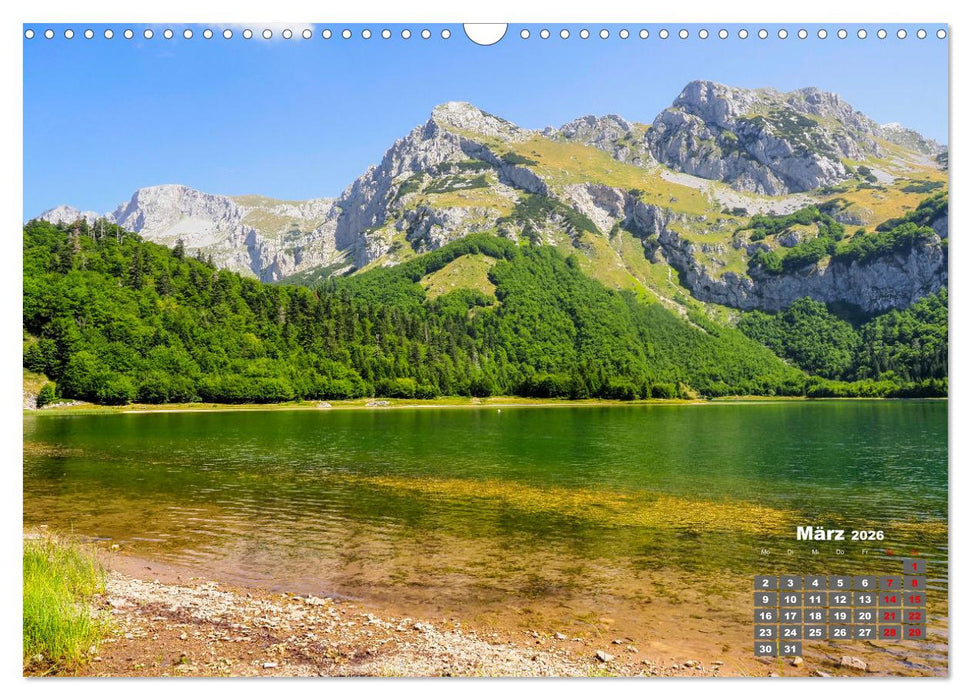 Sutjeska-Nationalpark (CALVENDO Wandkalender 2026)
