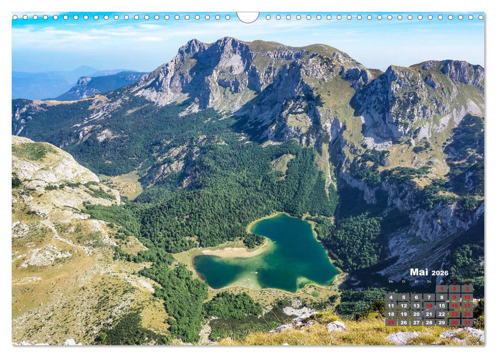 Sutjeska-Nationalpark (CALVENDO Wandkalender 2026)