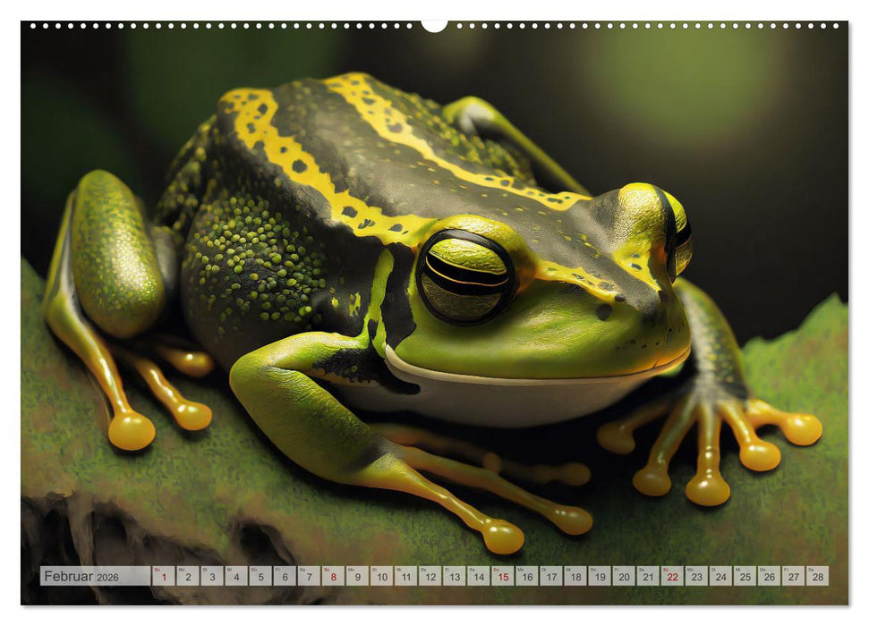 Traumhafte Ruhe - Ein Jahr mit süßen Schlafmützen (CALVENDO Premium Wandkalender 2026)