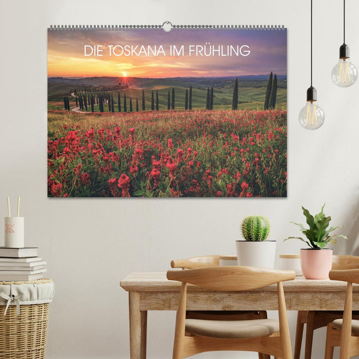 DIE TOSKANA IM FRÜHLING (CALVENDO Wandkalender 2026)