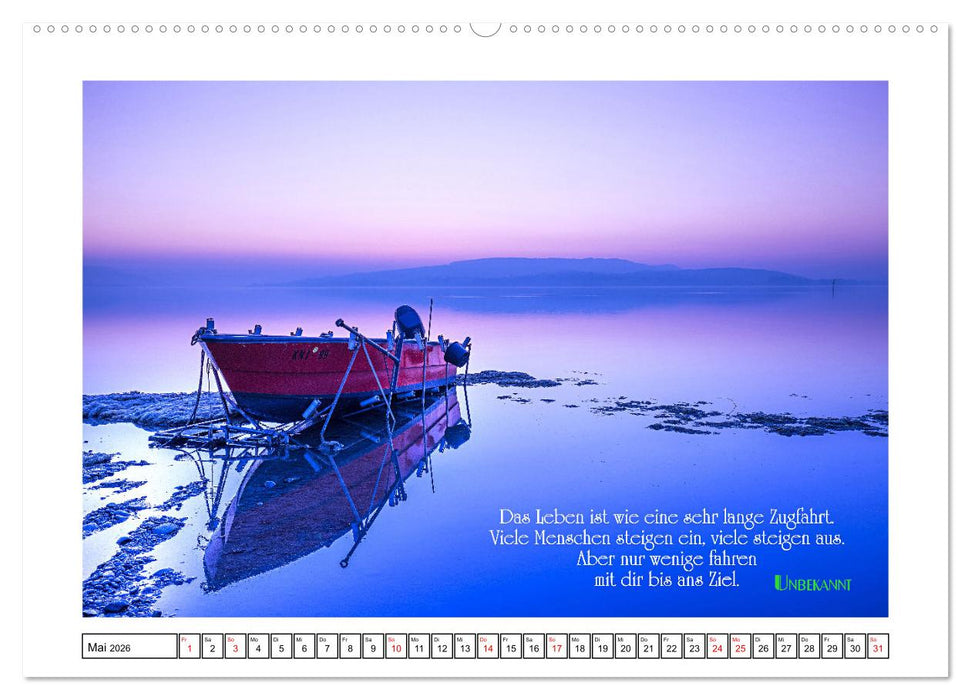 Interessante und schöne Zitate (CALVENDO Premium Wandkalender 2026)