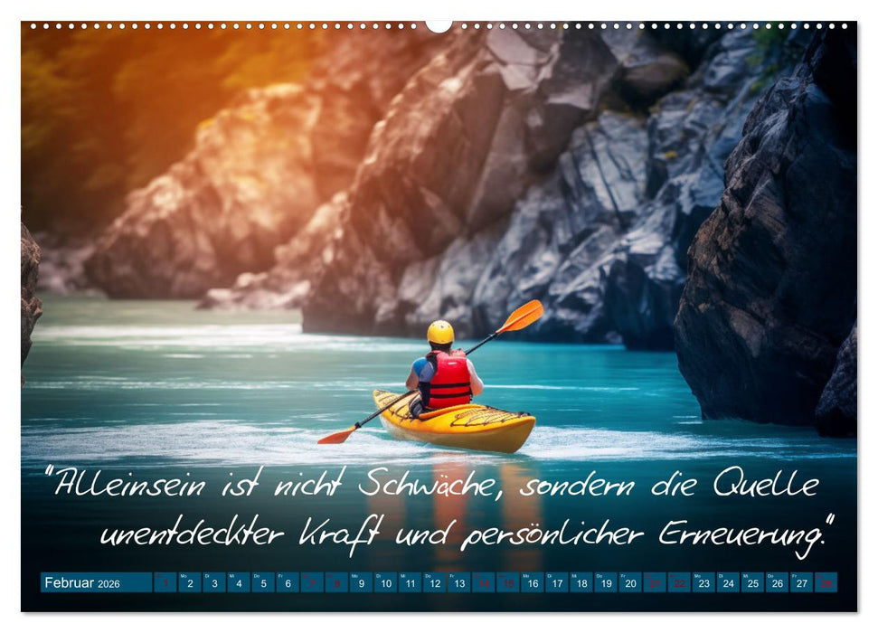 Motivation in Bewegung - Ein Jahr voller sportlicher Energie (CALVENDO Premium Wandkalender 2026)