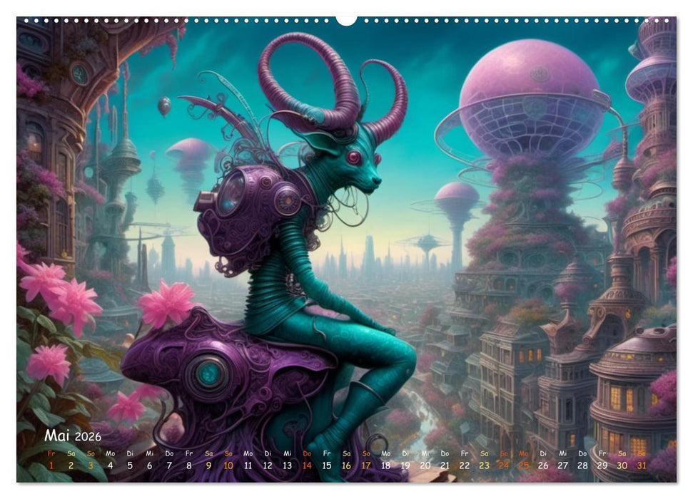 unmögliche Traumwelten (CALVENDO Wandkalender 2026)