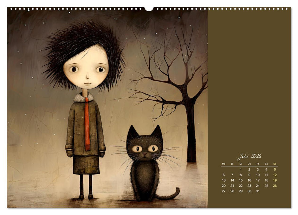 Die Katze - mein Freund (CALVENDO Premium Wandkalender 2026)