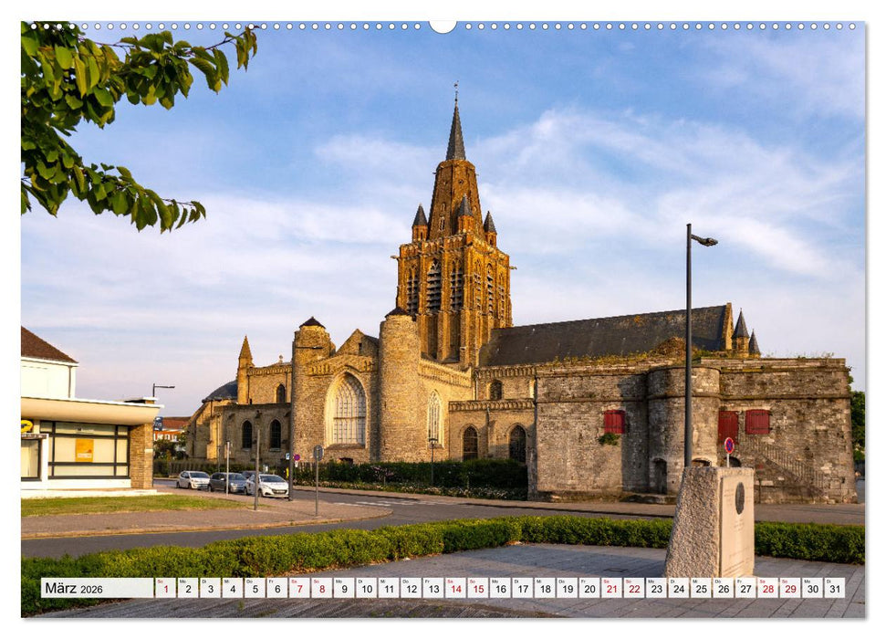 Frankreich - Calais und die Opalküste (CALVENDO Premium Wandkalender 2026)