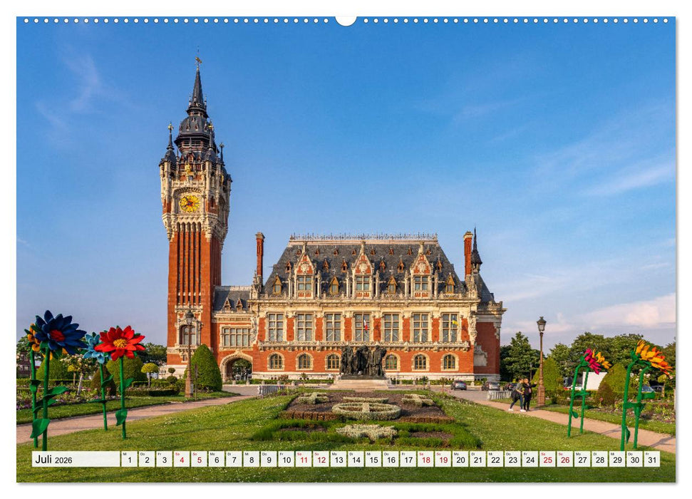 Frankreich - Calais und die Opalküste (CALVENDO Premium Wandkalender 2026)