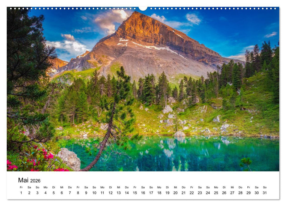 Wunderwelt Schweiz (CALVENDO Premium Wandkalender 2026)