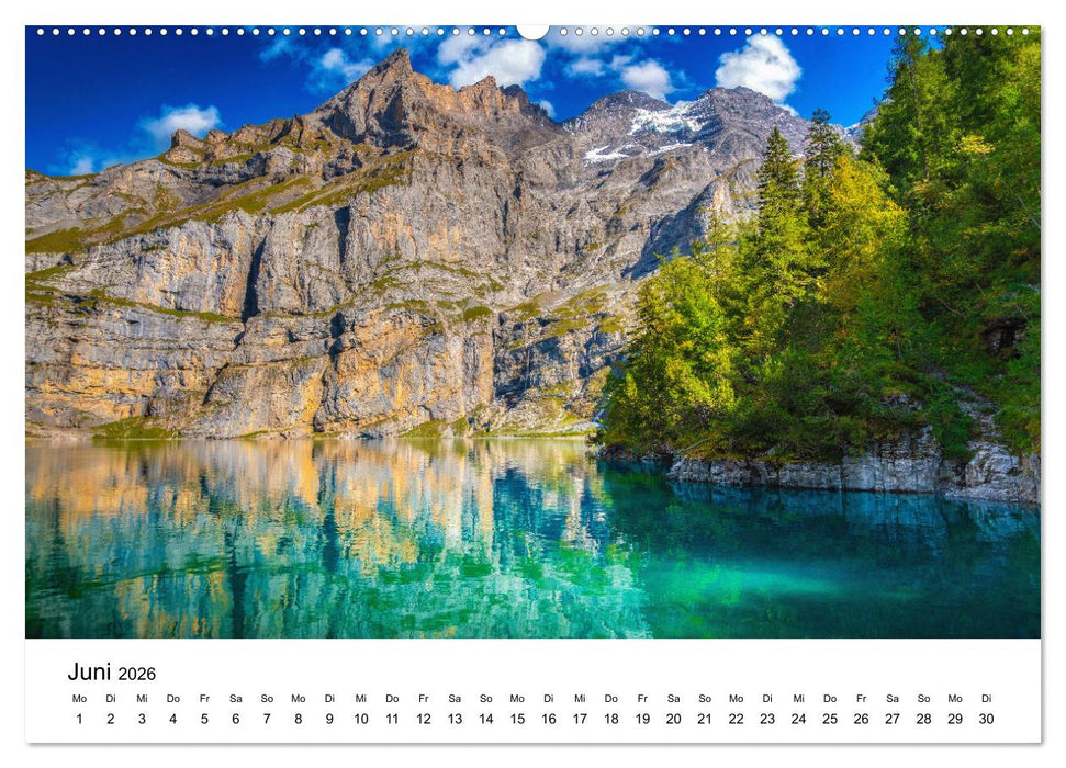 Wunderwelt Schweiz (CALVENDO Premium Wandkalender 2026)