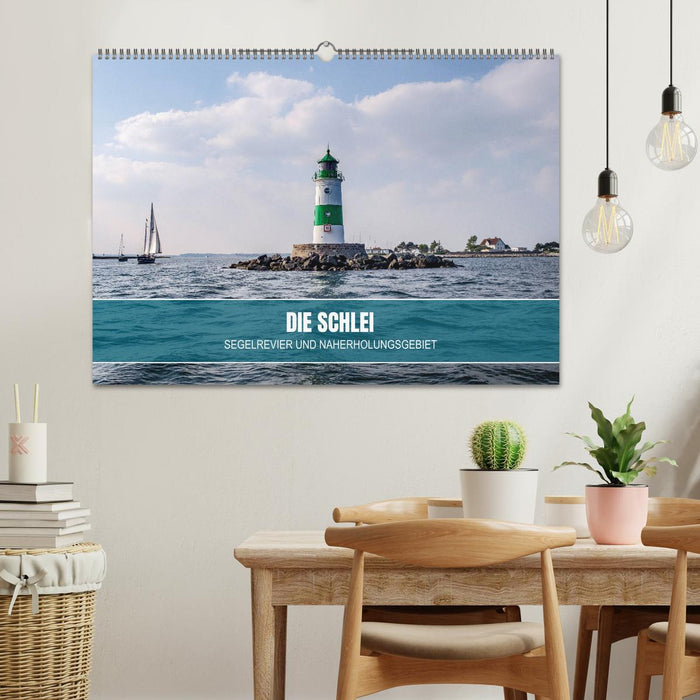Die Schlei - Segelrevier und Naherholungsgebiet (CALVENDO Wandkalender 2026)