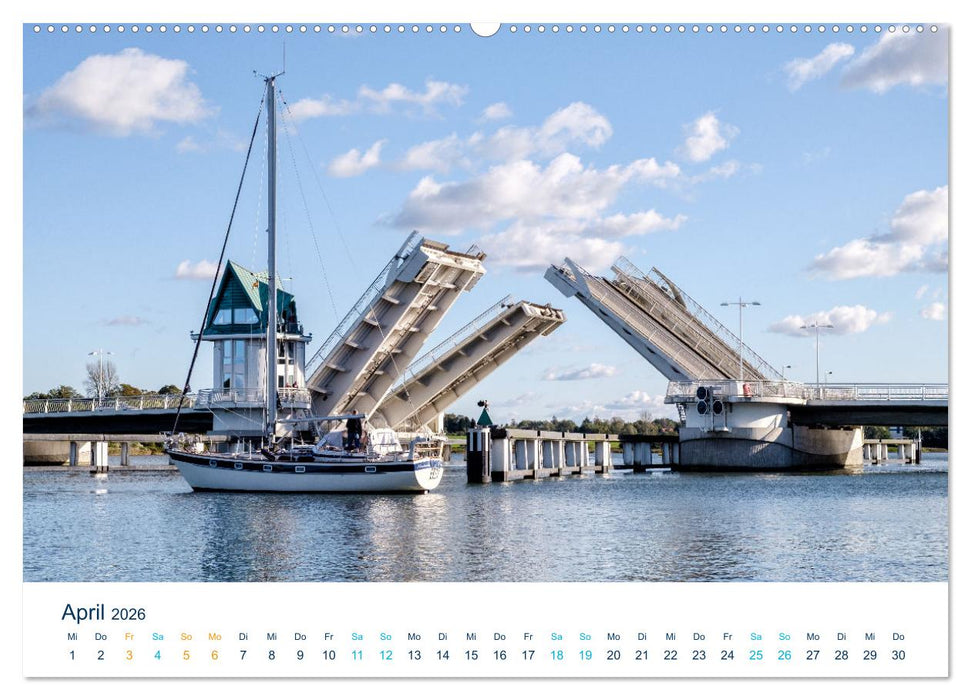 Die Schlei - Segelrevier und Naherholungsgebiet (CALVENDO Wandkalender 2026)