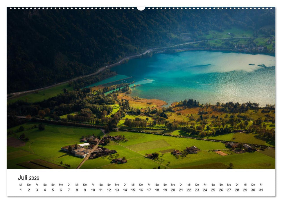 Wunderwelt Schweiz (CALVENDO Premium Wandkalender 2026)