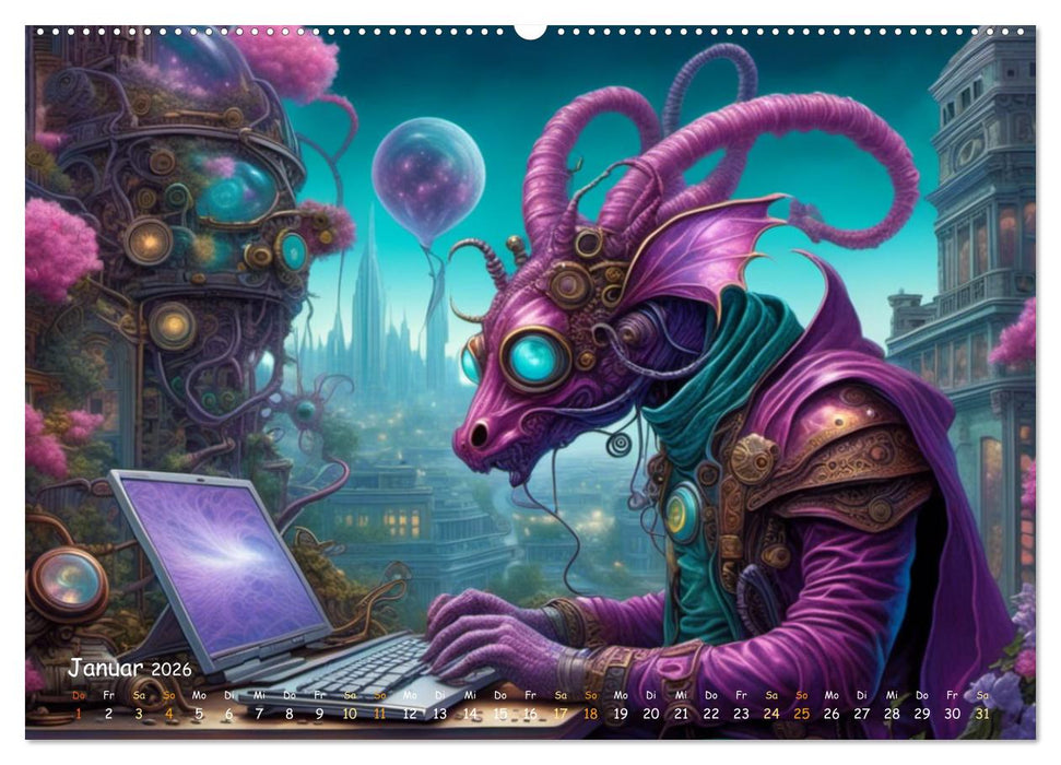 unmögliche Traumwelten (CALVENDO Premium Wandkalender 2026)