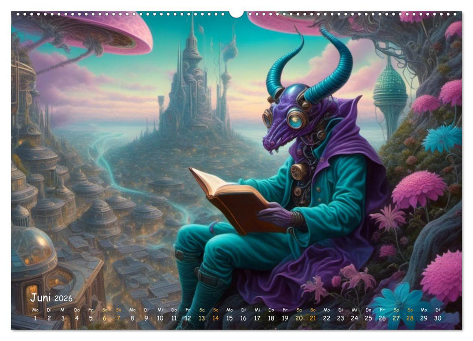 unmögliche Traumwelten (CALVENDO Premium Wandkalender 2026)