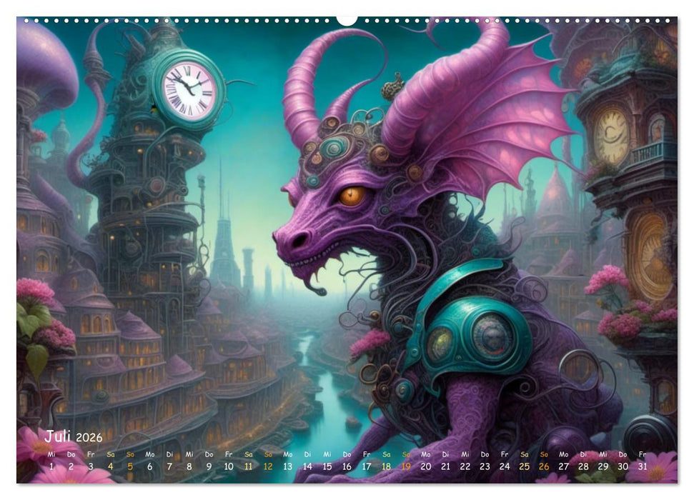 unmögliche Traumwelten (CALVENDO Premium Wandkalender 2026)