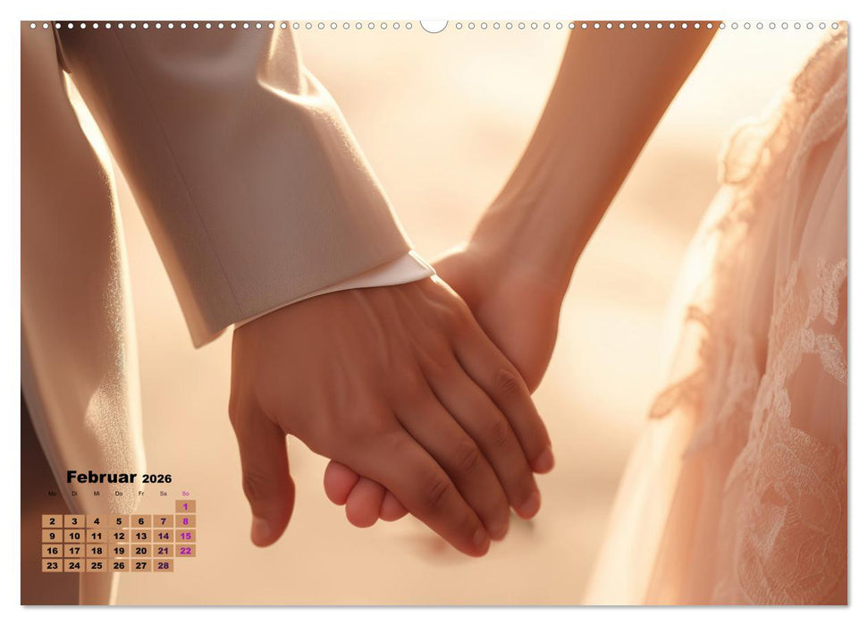 W wie Wedding (CALVENDO Premium Wandkalender 2026)