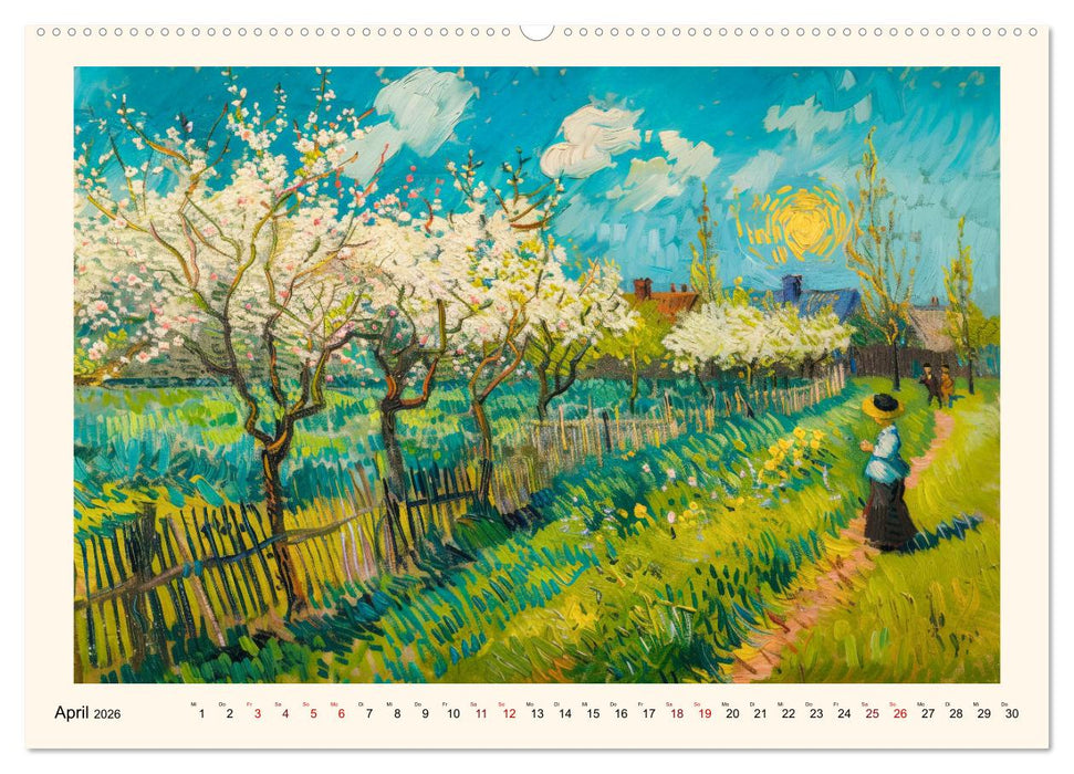 Vincents Jahr (CALVENDO Wandkalender 2026)