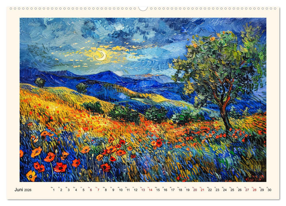 Vincents Jahr (CALVENDO Wandkalender 2026)