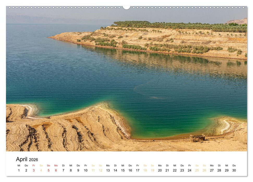 Jordanien - Land zwischen Antike und Moderne (CALVENDO Premium Wandkalender 2026)
