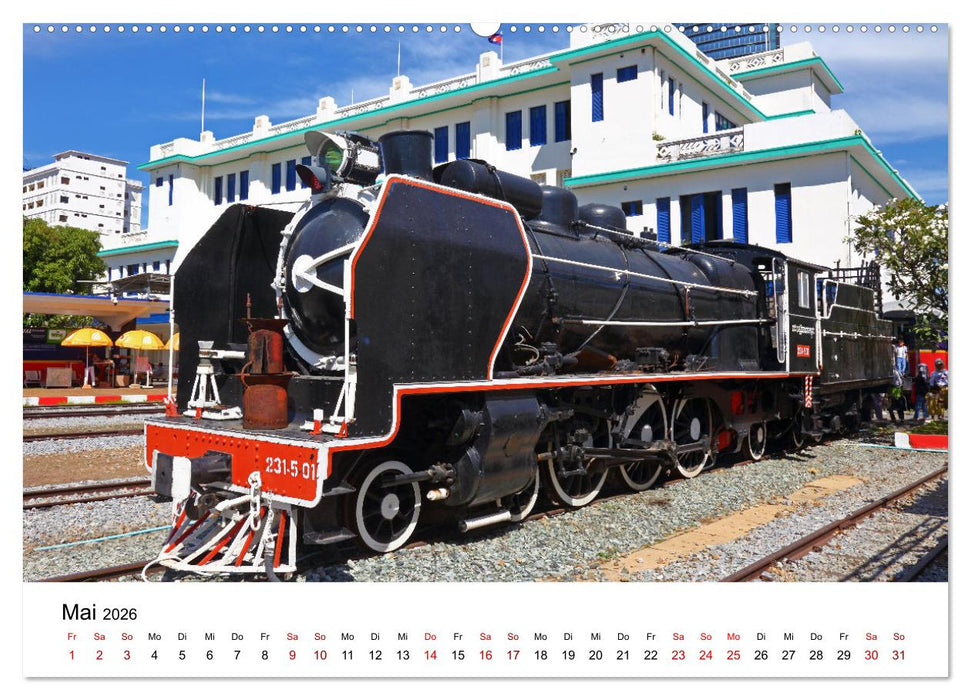 Blickpunkte in Kambodscha (CALVENDO Wandkalender 2026)