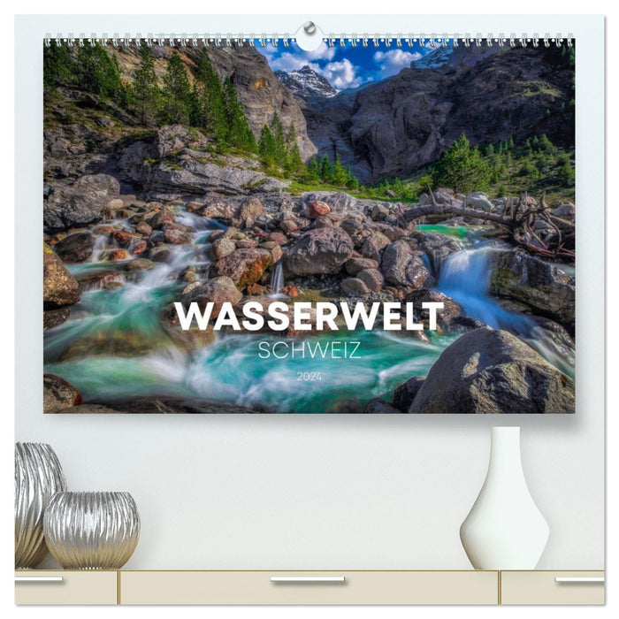 Wasserwelt Schweiz (CALVENDO Premium Wandkalender 2026)
