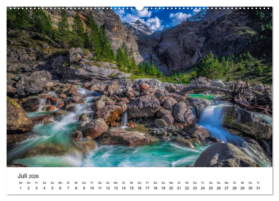 Wasserwelt Schweiz (CALVENDO Premium Wandkalender 2026)
