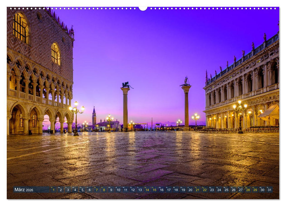 Venedig - eine Stadt für Träumer (CALVENDO Wandkalender 2026)