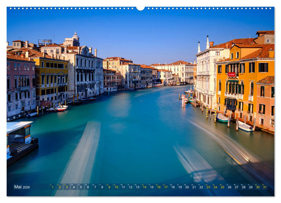 Venedig - eine Stadt für Träumer (CALVENDO Wandkalender 2026)