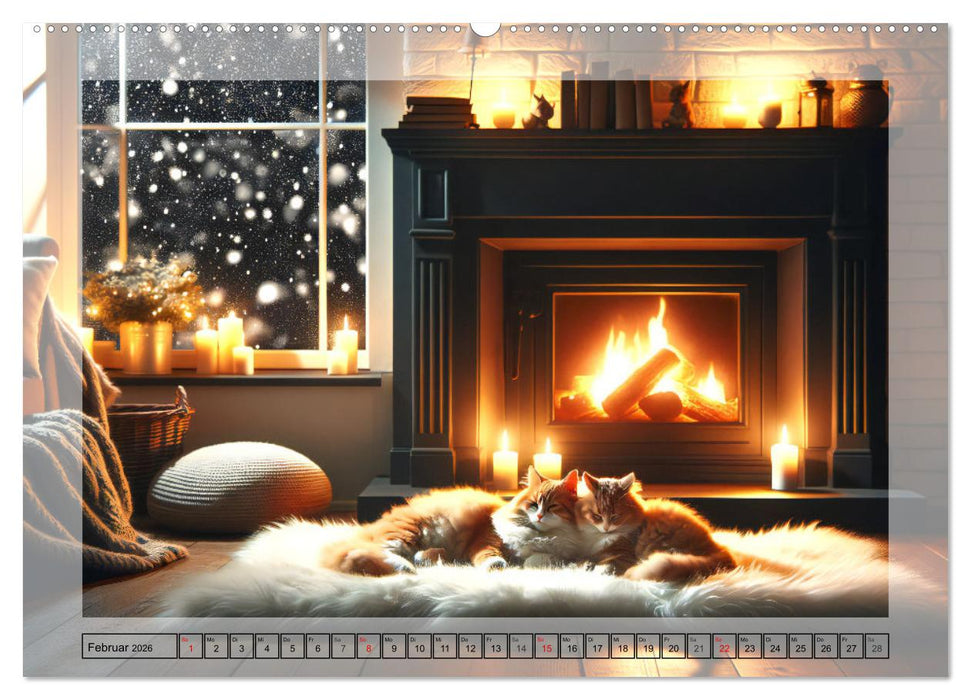 Heile Welt - Momente des Friedens und der Harmonie (CALVENDO Premium Wandkalender 2026)