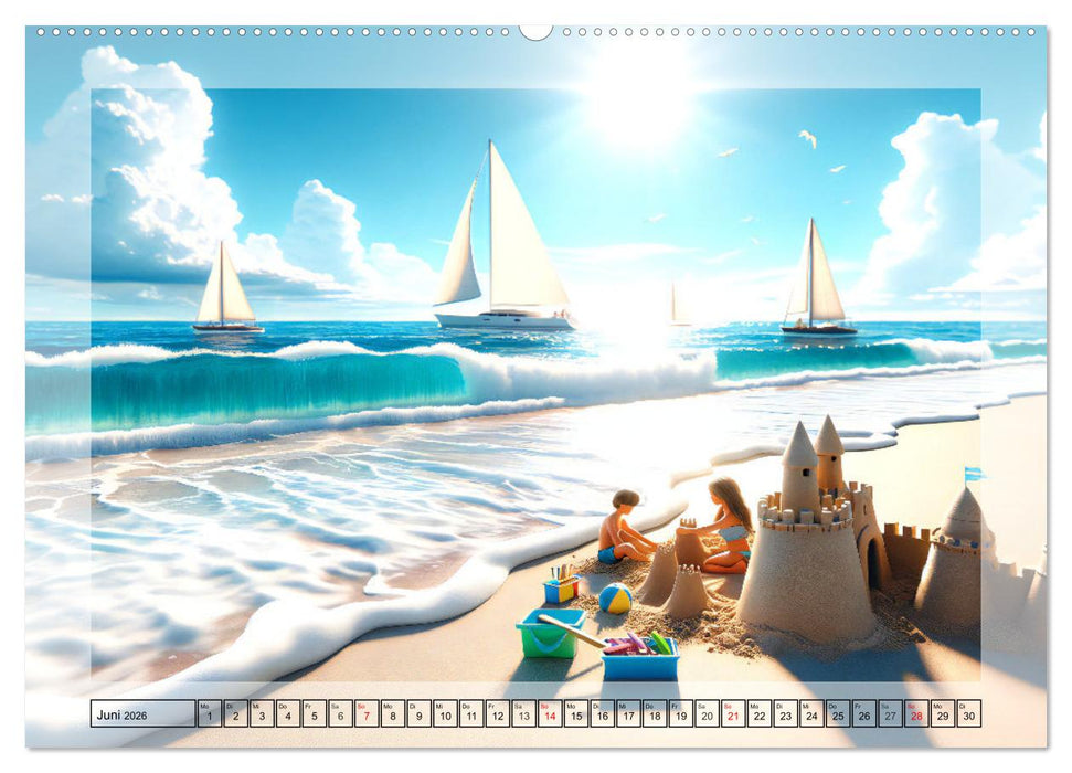 Heile Welt - Momente des Friedens und der Harmonie (CALVENDO Premium Wandkalender 2026)