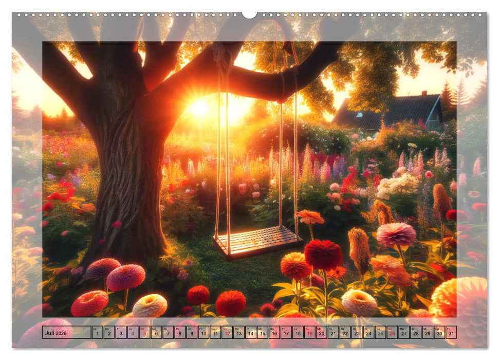 Heile Welt - Momente des Friedens und der Harmonie (CALVENDO Premium Wandkalender 2026)