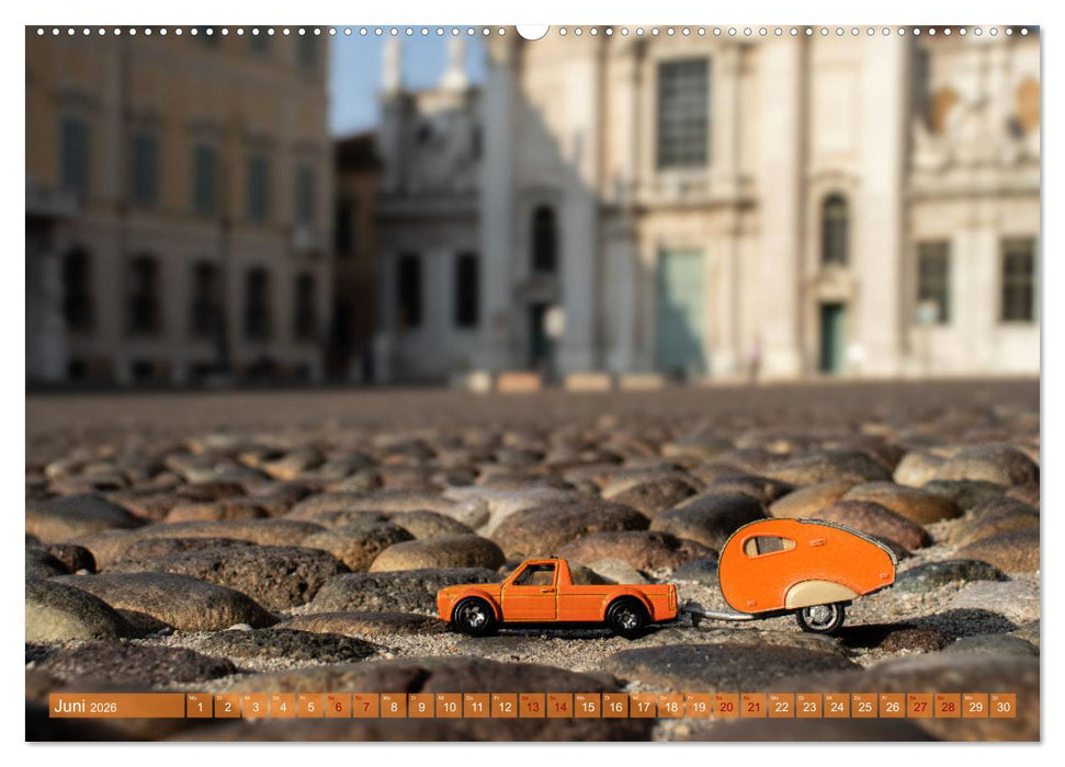 Miniature Caravaning: Großes Abenteuer mit kleinem Camper (CALVENDO Wandkalender 2026)