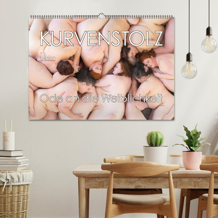 Kurvenstolz - Ode an die Weiblichkeit (CALVENDO Wandkalender 2026)