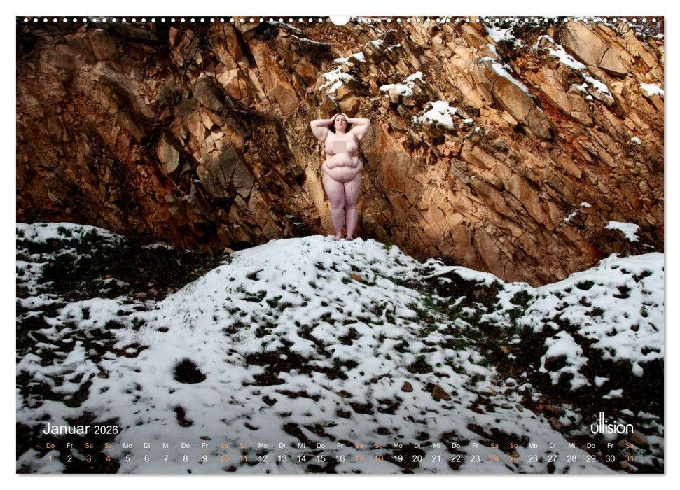 Kurvenstolz - Ode an die Weiblichkeit (CALVENDO Wandkalender 2026)