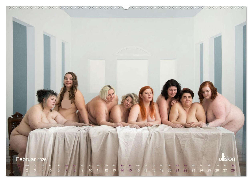 Kurvenstolz - Ode an die Weiblichkeit (CALVENDO Wandkalender 2026)