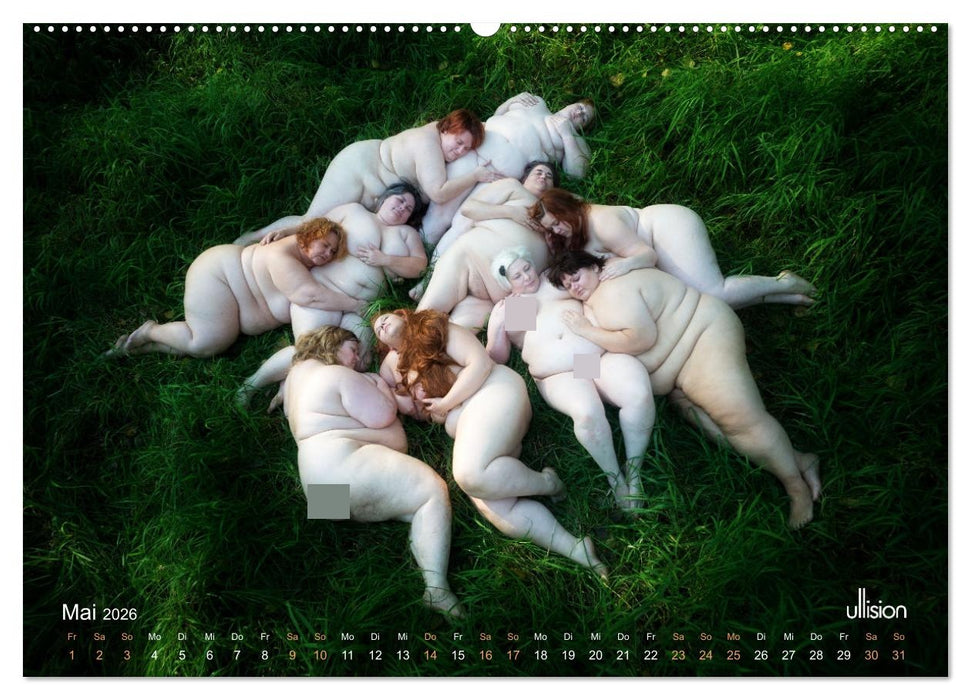 Kurvenstolz - Ode an die Weiblichkeit (CALVENDO Wandkalender 2026)