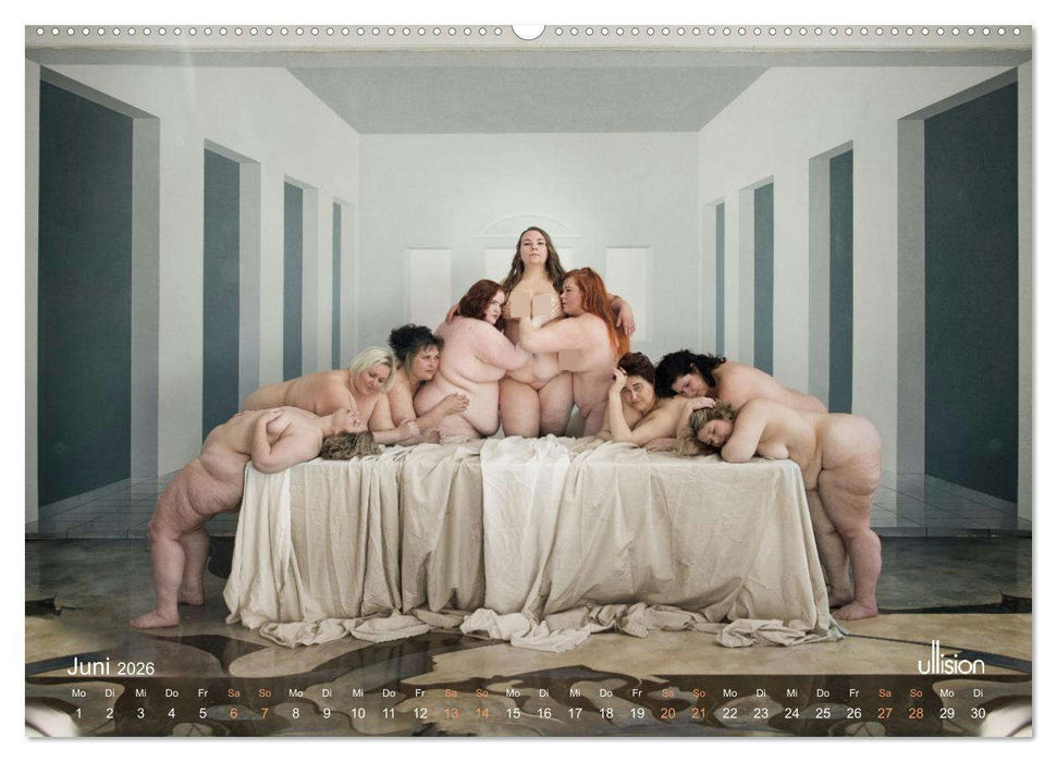 Kurvenstolz - Ode an die Weiblichkeit (CALVENDO Wandkalender 2026)