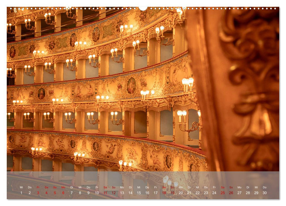 Teatro La Fenice (CALVENDO Premium Wandkalender 2026)