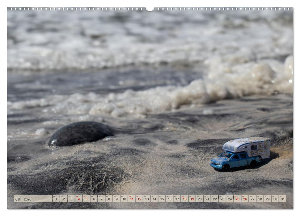Miniature Caravaning: Großes Abenteuer mit kleinem Camper (CALVENDO Premium Wandkalender 2026)