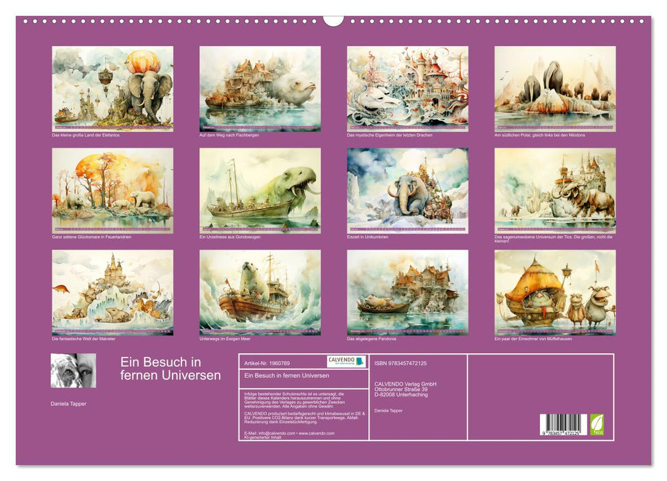 Ein Besuch in fernen Universen (CALVENDO Wandkalender 2026)