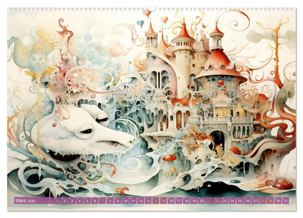 Ein Besuch in fernen Universen (CALVENDO Wandkalender 2026)