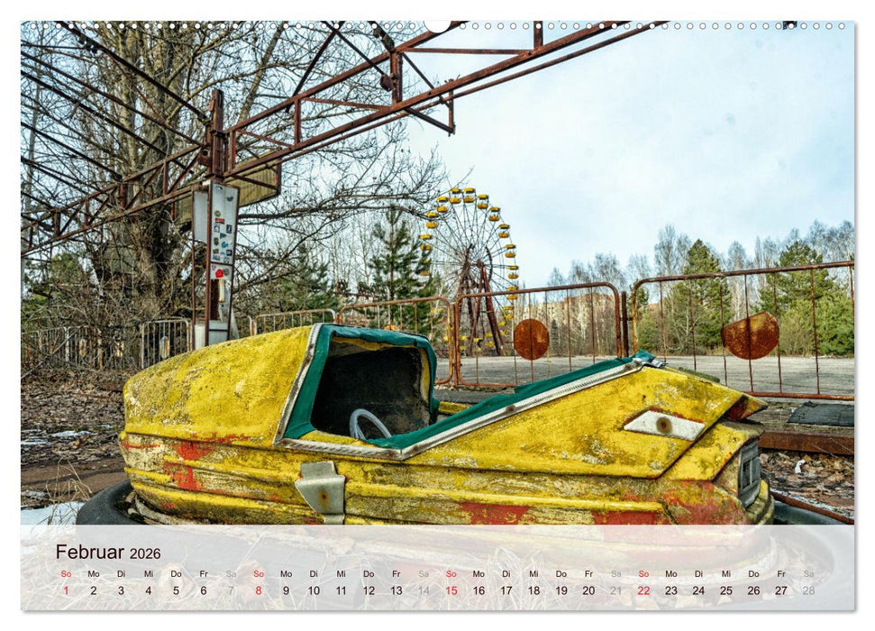 Lost Places - verlassen und vergessen (CALVENDO Premium Wandkalender 2026)